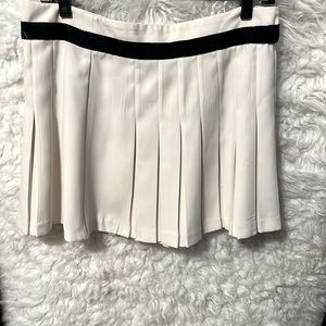 Pleated Mini Skirt